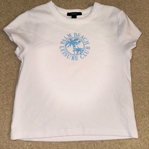 Forever 21 Ribbed Tee - Picture 1 of 3